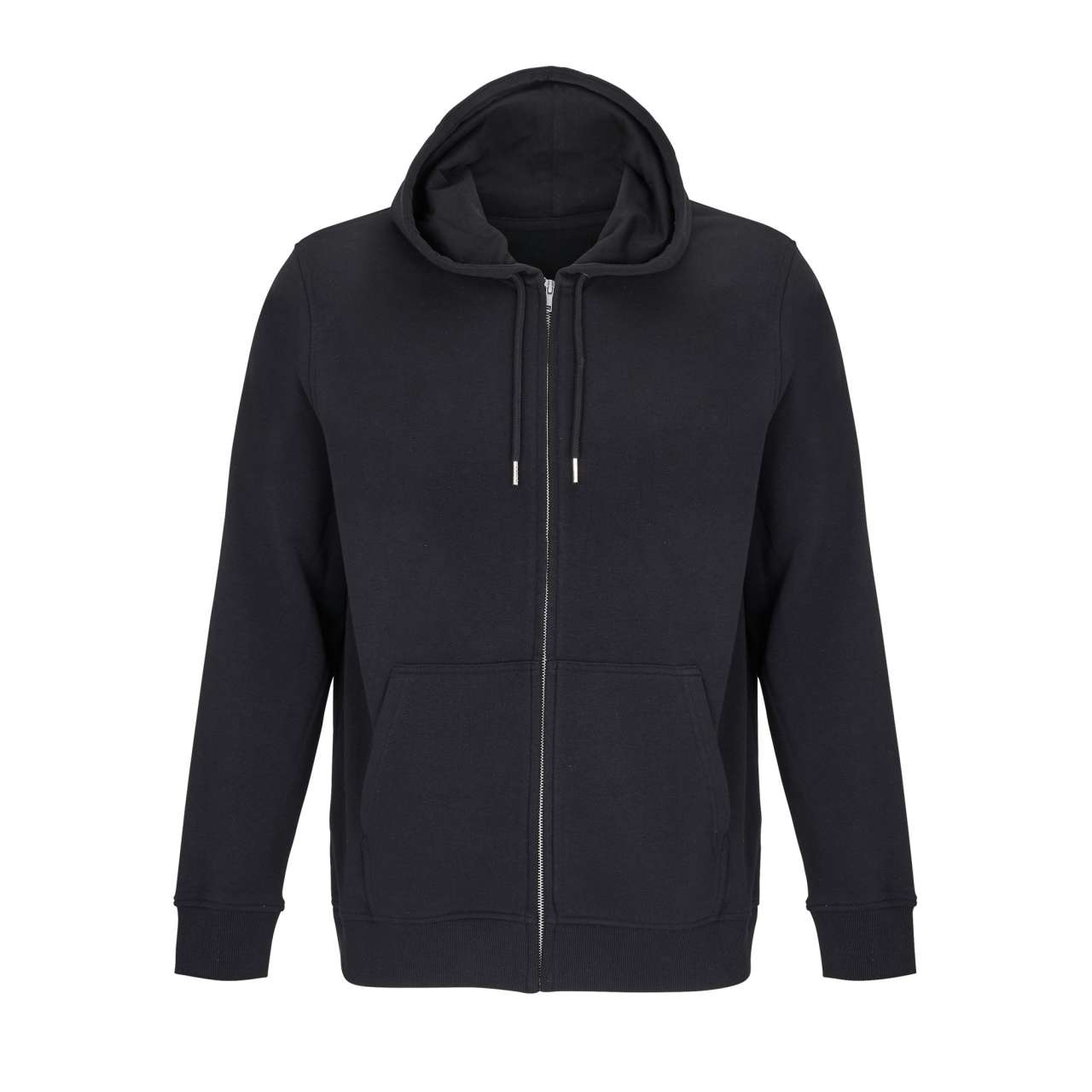 Sol's Calipso - Unisex Full-Zip Hoodie – Black