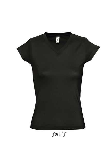 Sol's Moon - Women’s V-Neck T-Shirt