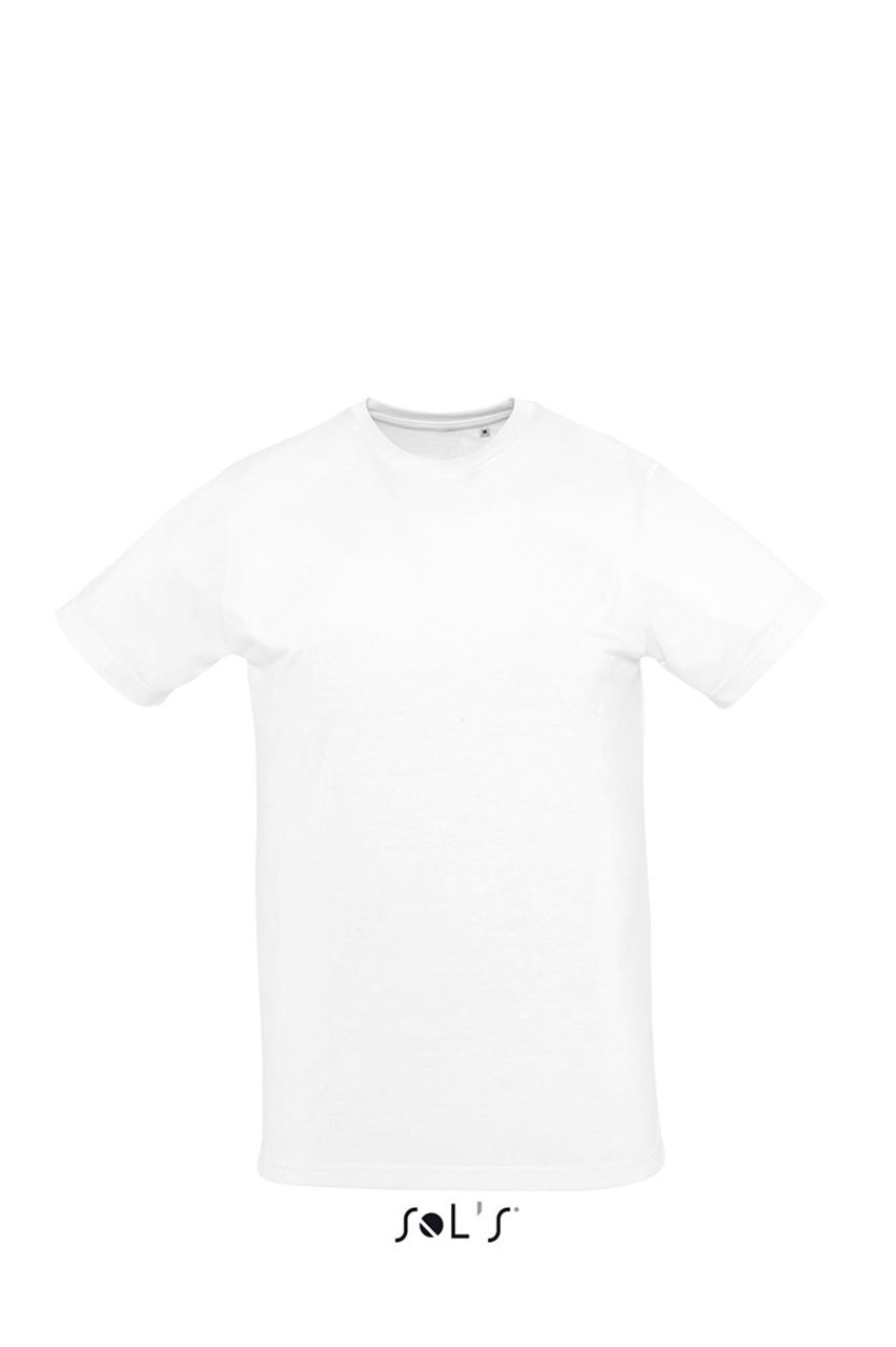 Sol's Sublima - Unisex Round Collar T-Shirt For Sublimation – White