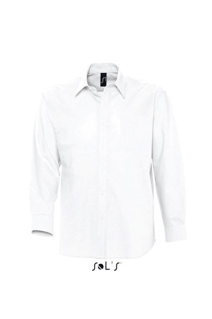 Sol's Boston - Long Sleeve Oxford Men's Shirt