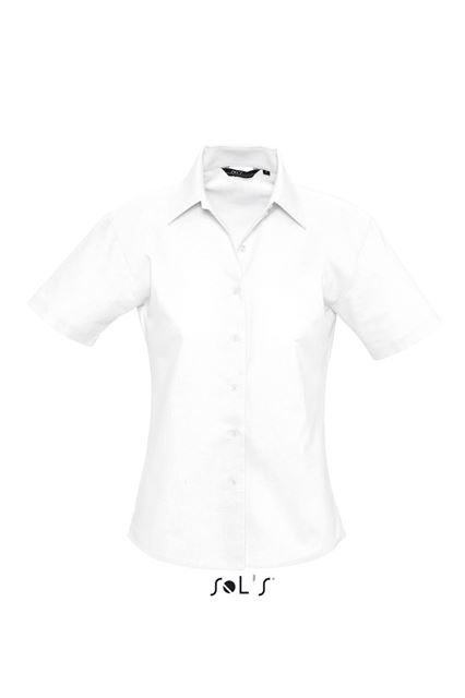 Sol's Elite - Short Sleeve Oxford Women's Shirt
