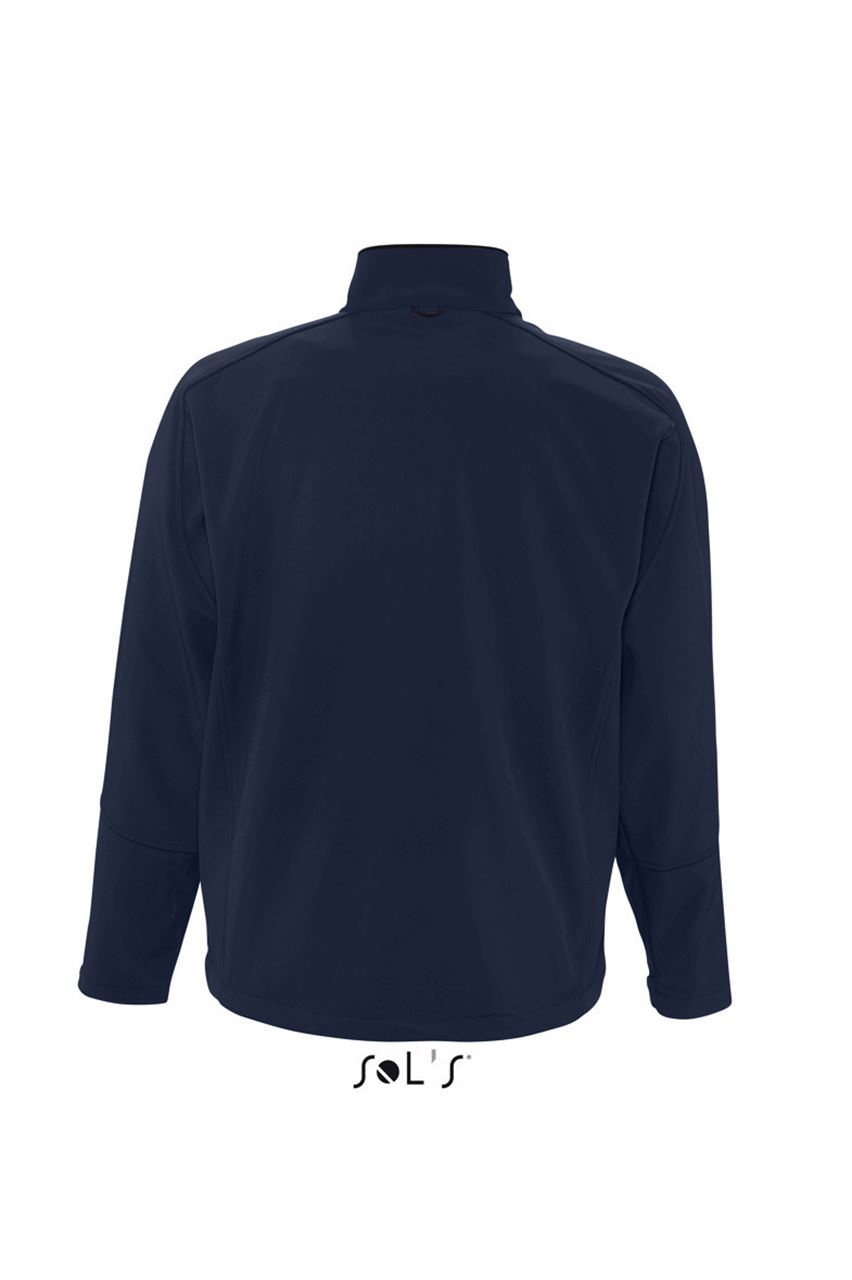 Sol's Relax - Men's Softshell Zipped Jacket – Abyss Blue