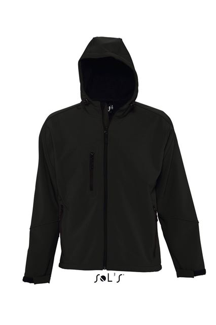 Sol's Replay Men - Hooded Softshell