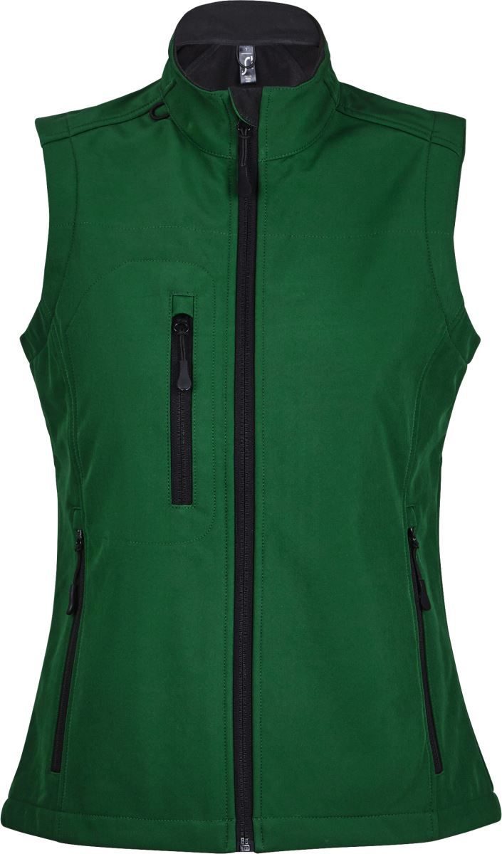 Sol's Rallye Women - Sleeveless Softshell Jacket – Bottle Green