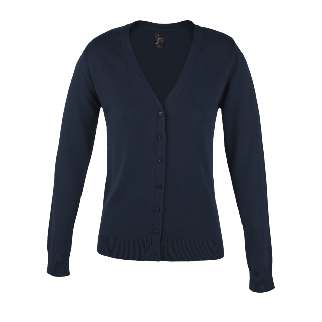 Sol's Golden Women - V-Neck Knitted Cardigan