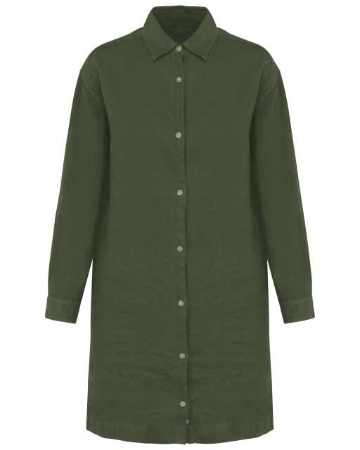 Spasso Ladies' Linen Dress Shirt