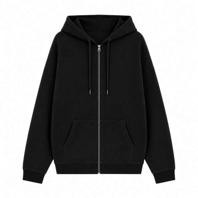 True Blanks Kapuzensweater mit Reißverschluss