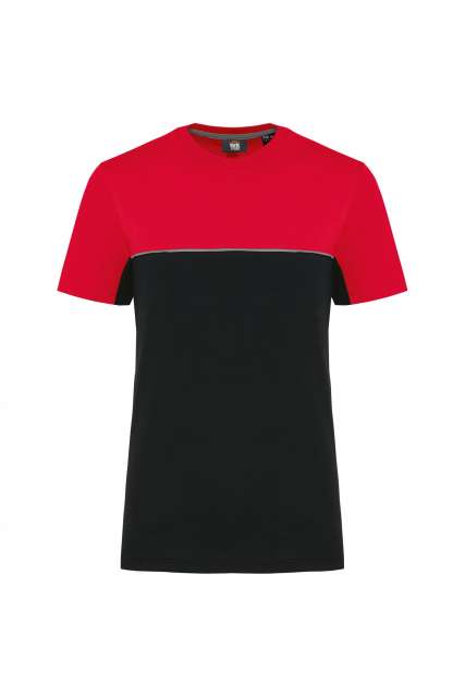 Designed To Work Unisex Eco-Friendly Short Sleeve Two-Tone T-Shirt