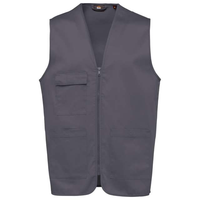 Designed To Work Unisex Polycotton Multi-Pocket Vest