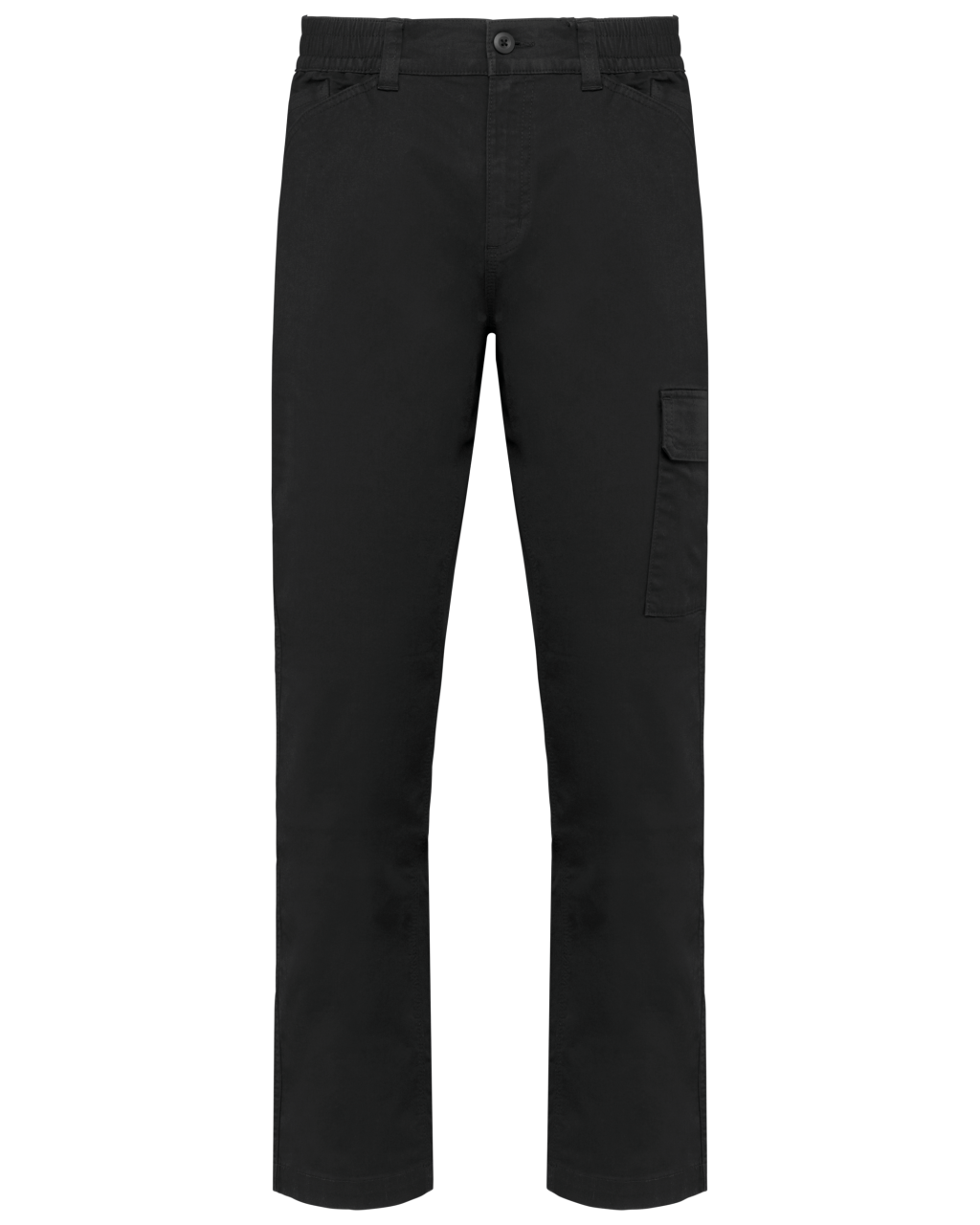 Designed To Work Unisex Cotton Stretch Trousers – Black