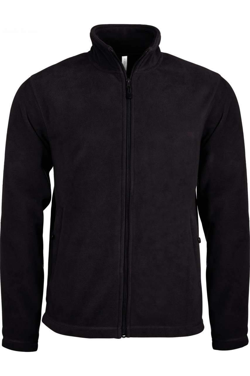 Designed To Work Full Zip Microfleece Jacket – Black