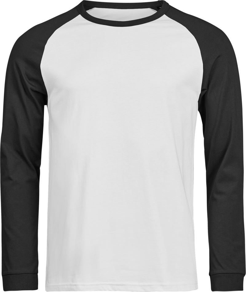 Tee Jays Baseball T-Shirt langarm "Unlabeled" Tj 1170
