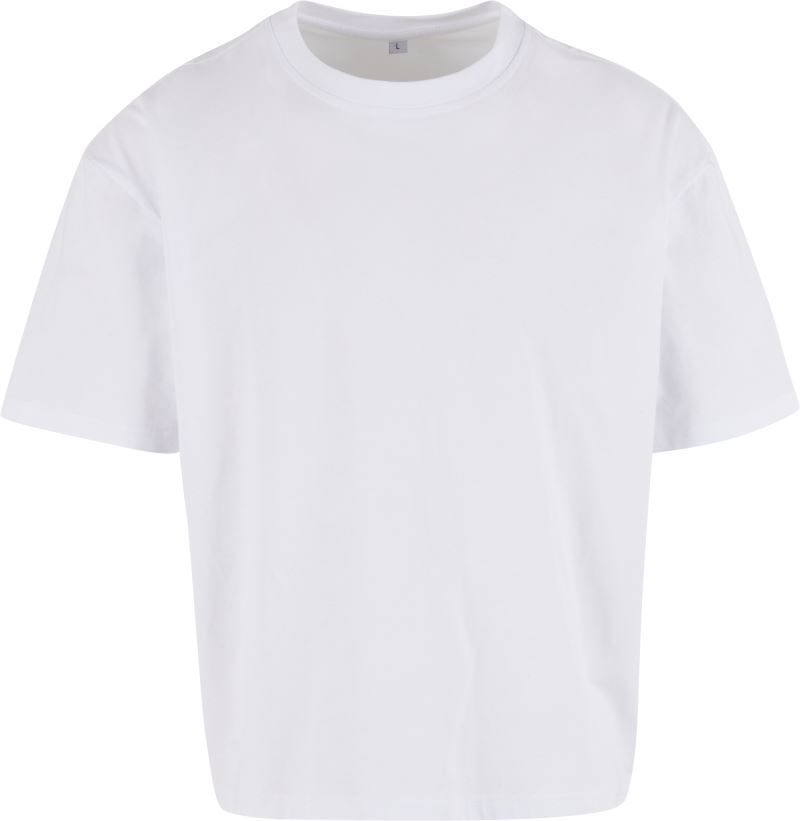 Build your Brand Schweres Herren T-Shirt "Cropped Oversize" By 439