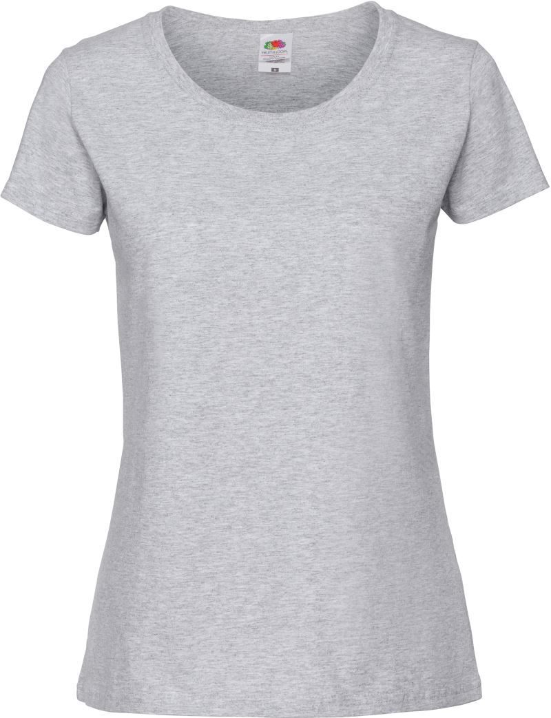 Fruit of the Loom Schweres Damen T-Shirt Lady-Fit Iconic 195 T