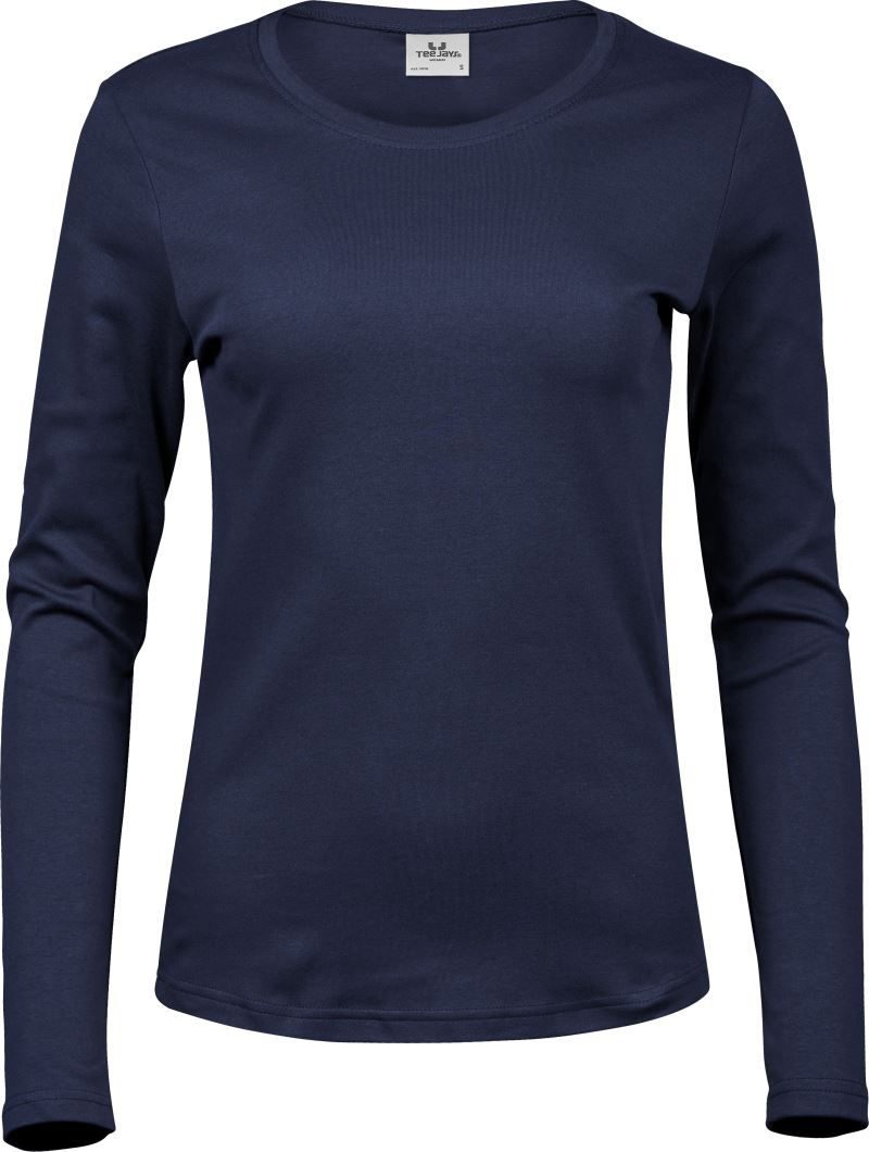 Tee Jays Damen Interlock T-Shirt langarm Tj 590