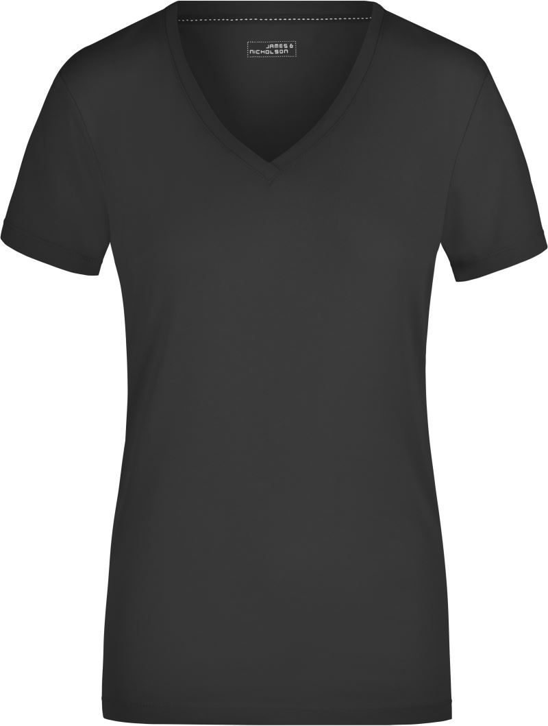 Daiber Damen Stretch V-Ausschnitt T-Shirt Jn 928
