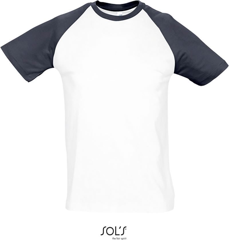 Sol's Herren Raglan T-Shirt 2-farbig Funky