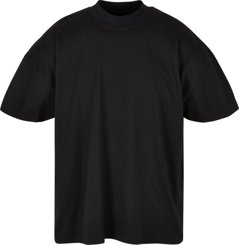 Build your Brand Herren T-Shirt "Mock Neck" By 230
