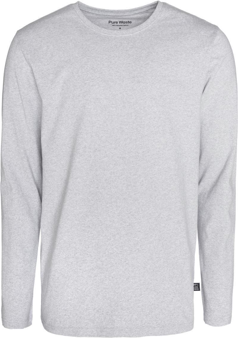 Pure Waste Schweres Herren T-Shirt langarm Lsmb