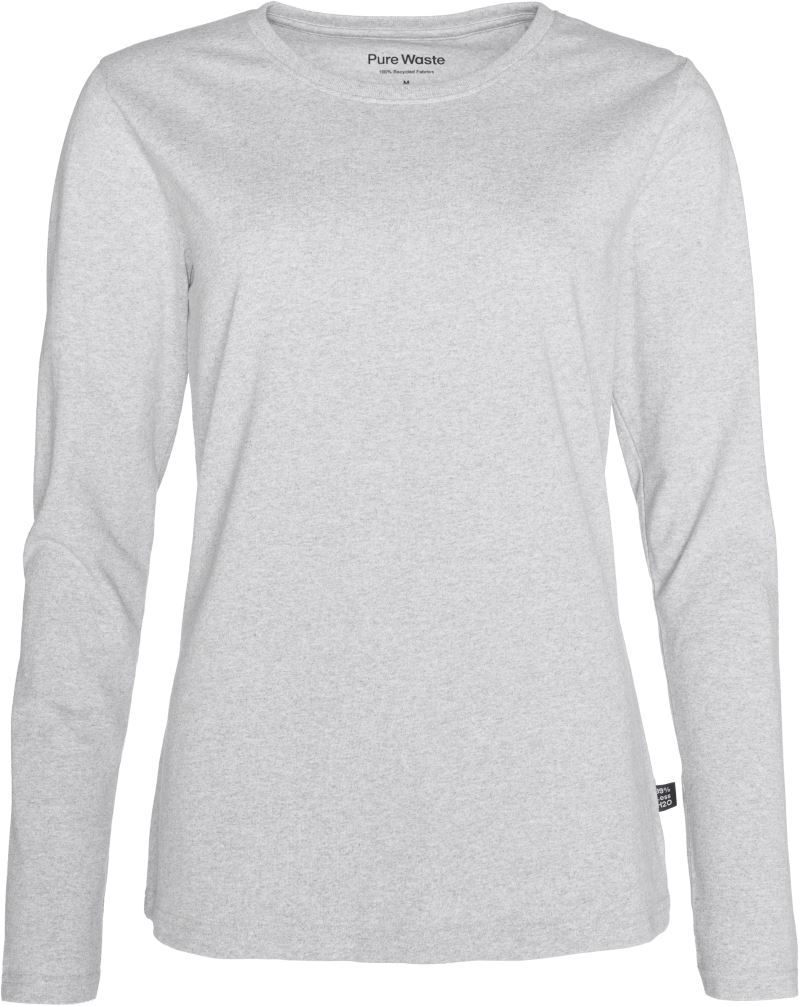 Pure Waste Schweres Damen T-Shirt langarm Lswb