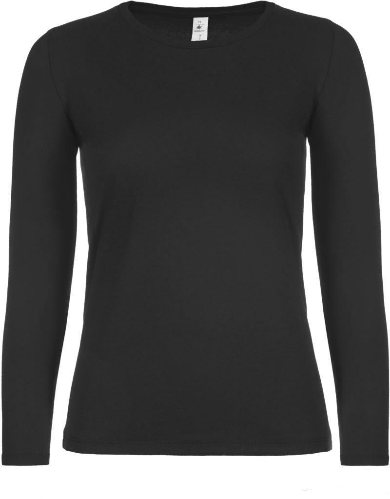 B&C Damen-T-Shirt – Black