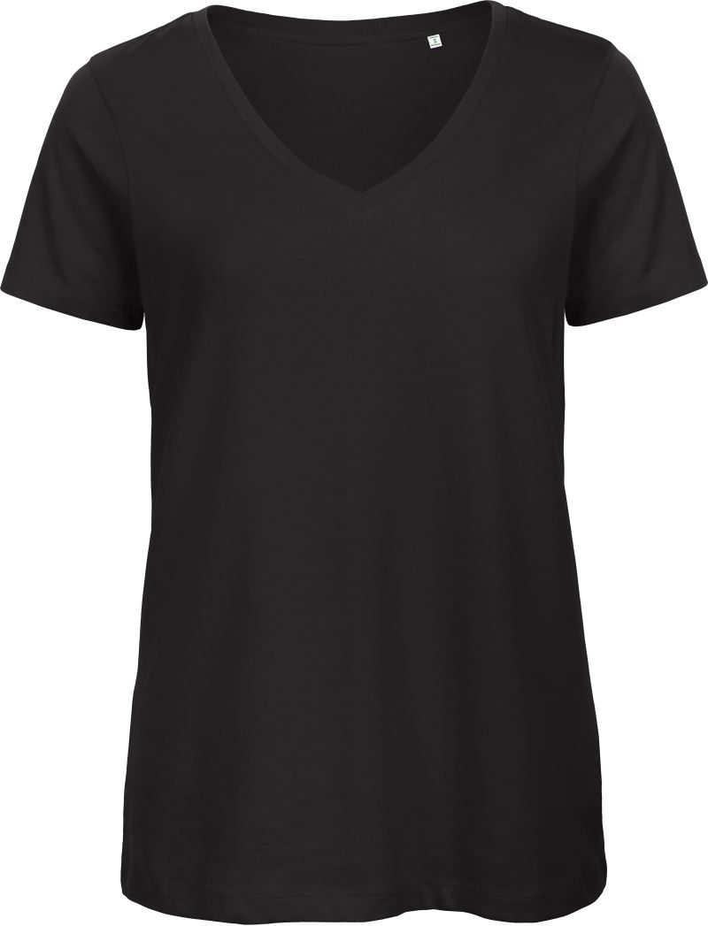 B&C Damen V-Ausschnitt T-Shirt Inspire V T /women_°