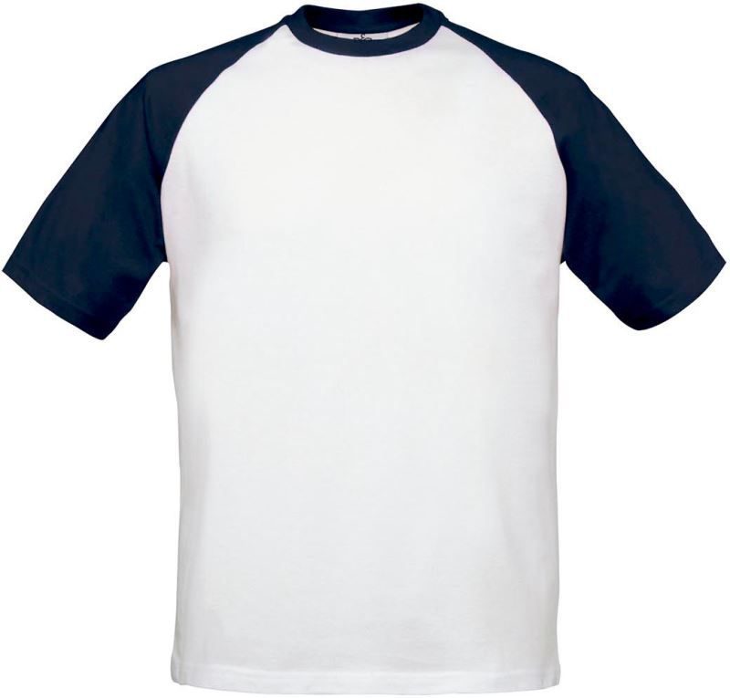 B&C Raglan Kontrast T-Shirt Base-Ball