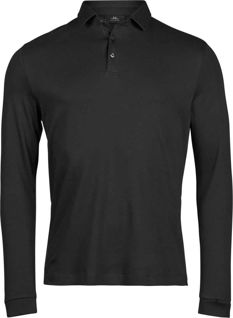 Tee Jays Pima Baumwoll Polo langarm Tj 1442
