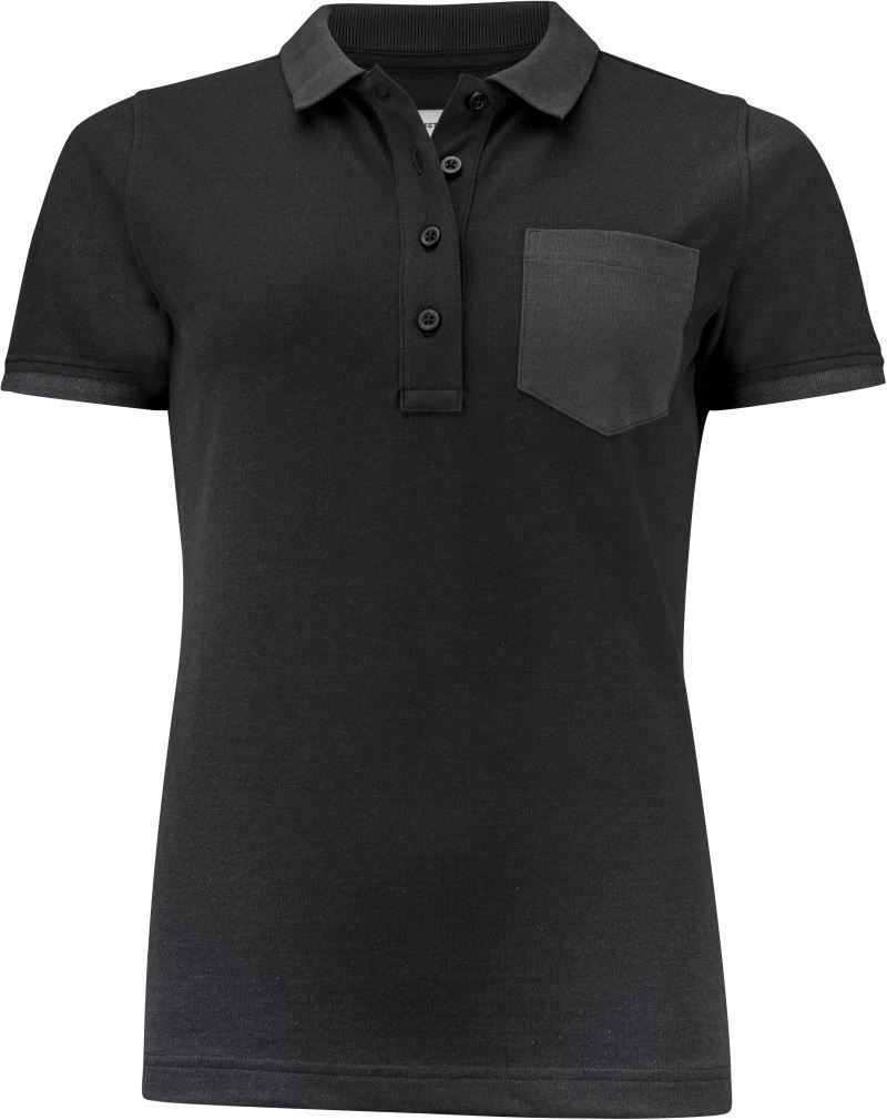 James Harvest Schweres Damen Piqué Polo "Two-Tone" Pinedale Polo Women