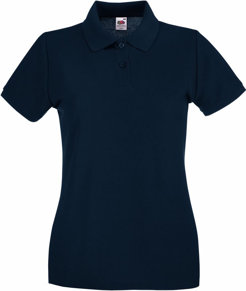 Fruit of the Loom Damen Piqué Polo Lady-Fit Premium Polo