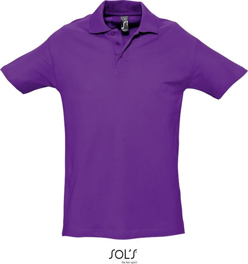 Sol's Piqué Polo Spring II – Dark Purple