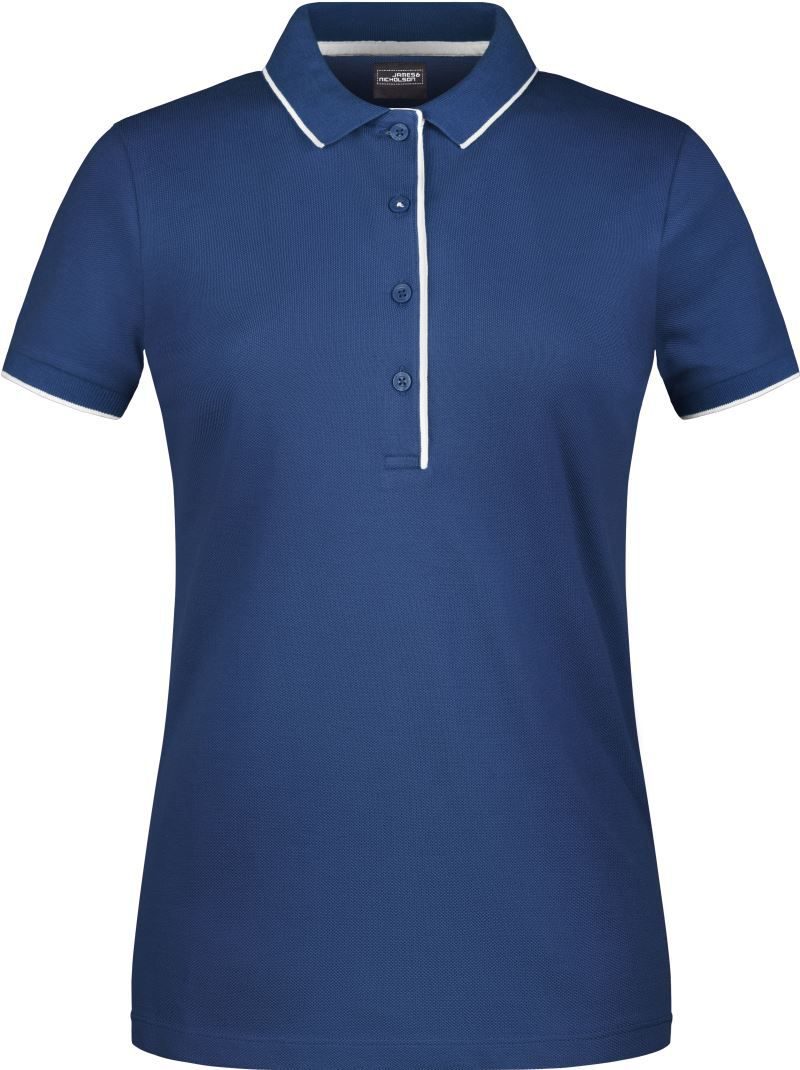 Daiber Damen Piqué Polo Stripe Jn 727