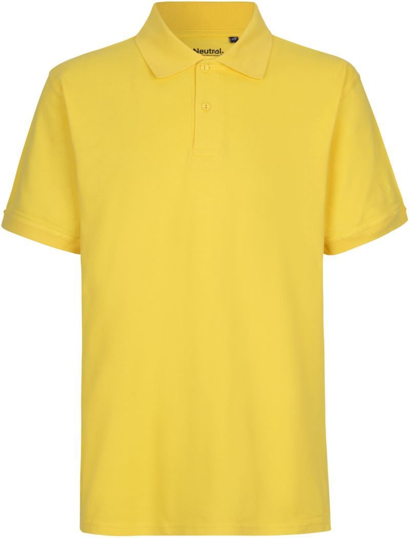Neutral Herren Bio Piqué Polo O 20080