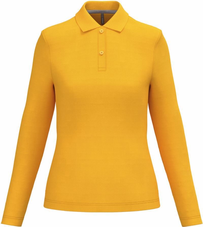 Kariban Damen Piqué Polo langarm K 244