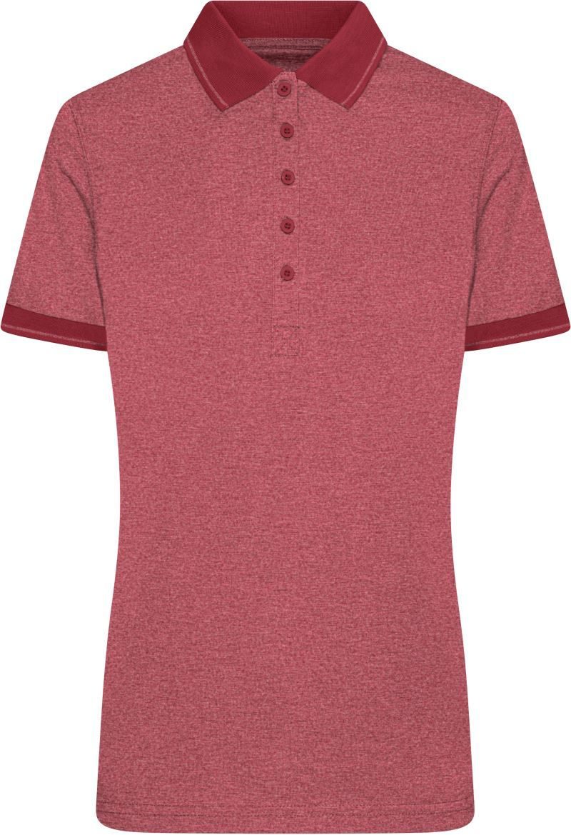 Daiber Damen Jersey Melange Polo Jn 705