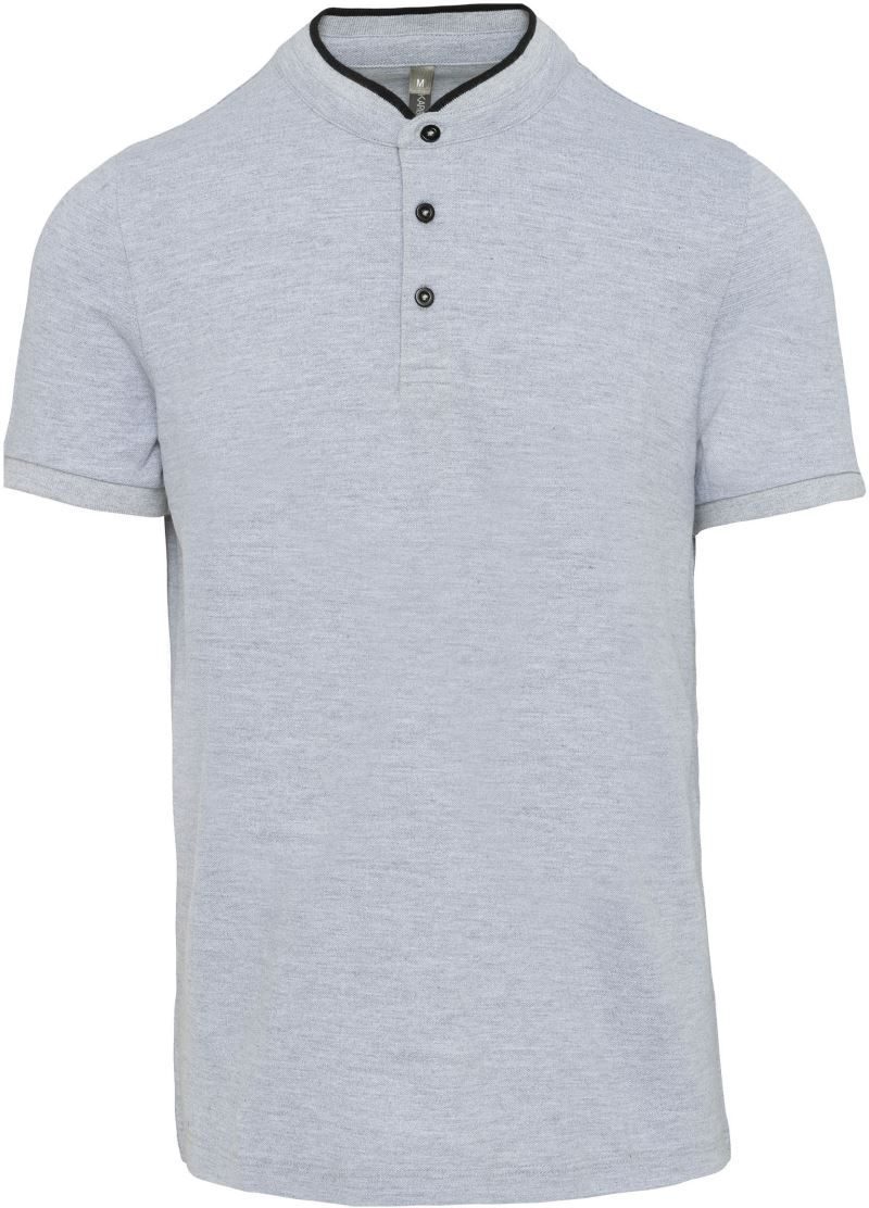 Kariban Herren Polo mit Maokragen K 223