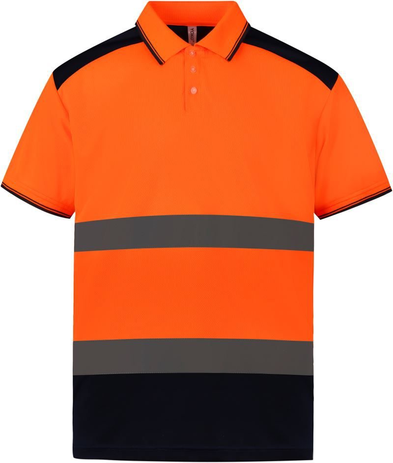 Yoko Hi-Vis Piqué Polo Hvj 220