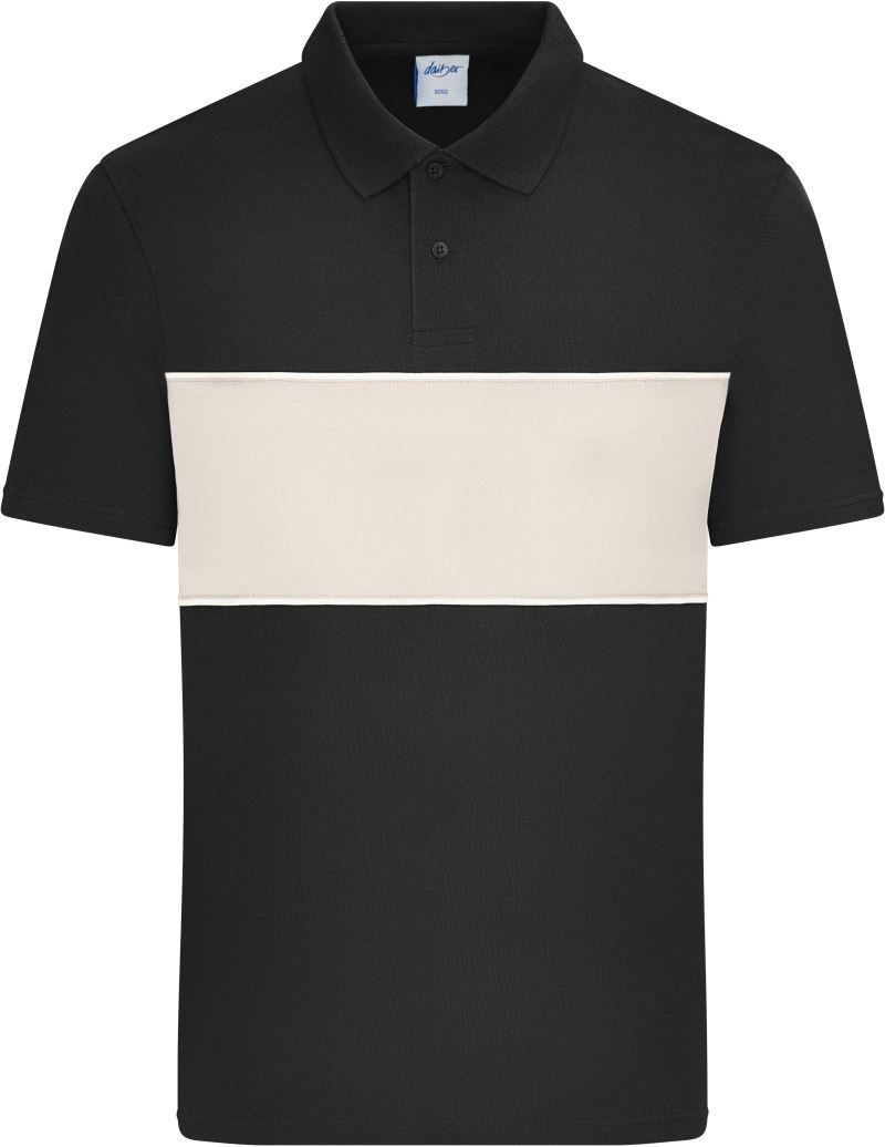 Daiber Bio Polo "Colour-Block" 8050