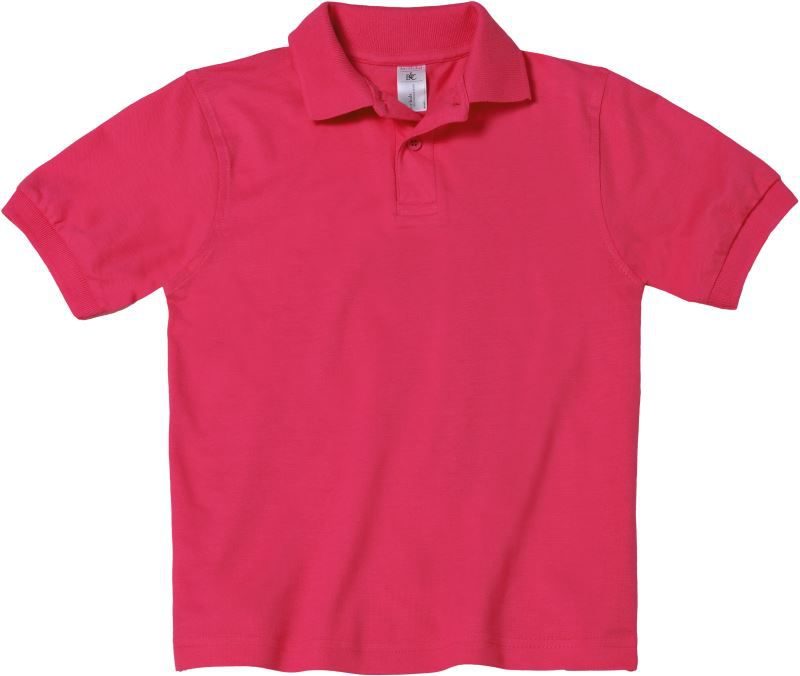 B&C Kinder Piqué Polo Safran /kids