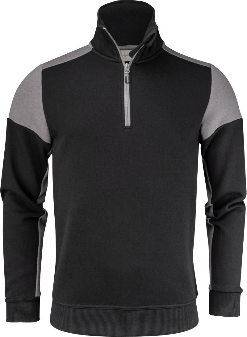 Printer Sweater mit 1/4 Zip Prime Halfzip Sweater
