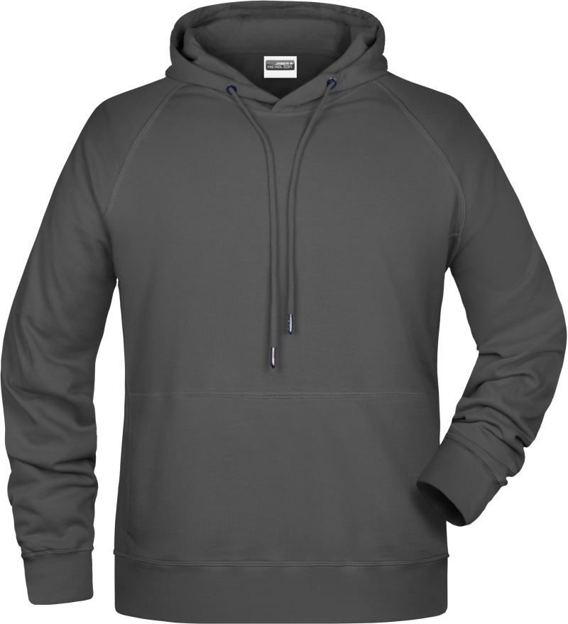 Daiber Herren Raglan Kapuzen Sweater 8024 – Graphite