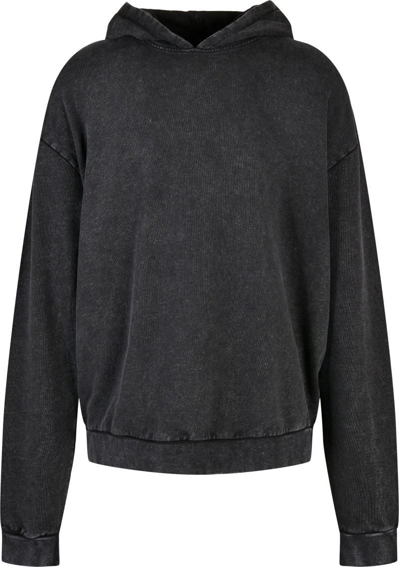Build your Brand Herren Oversize Kapuzensweater "Acid Wash" By 191