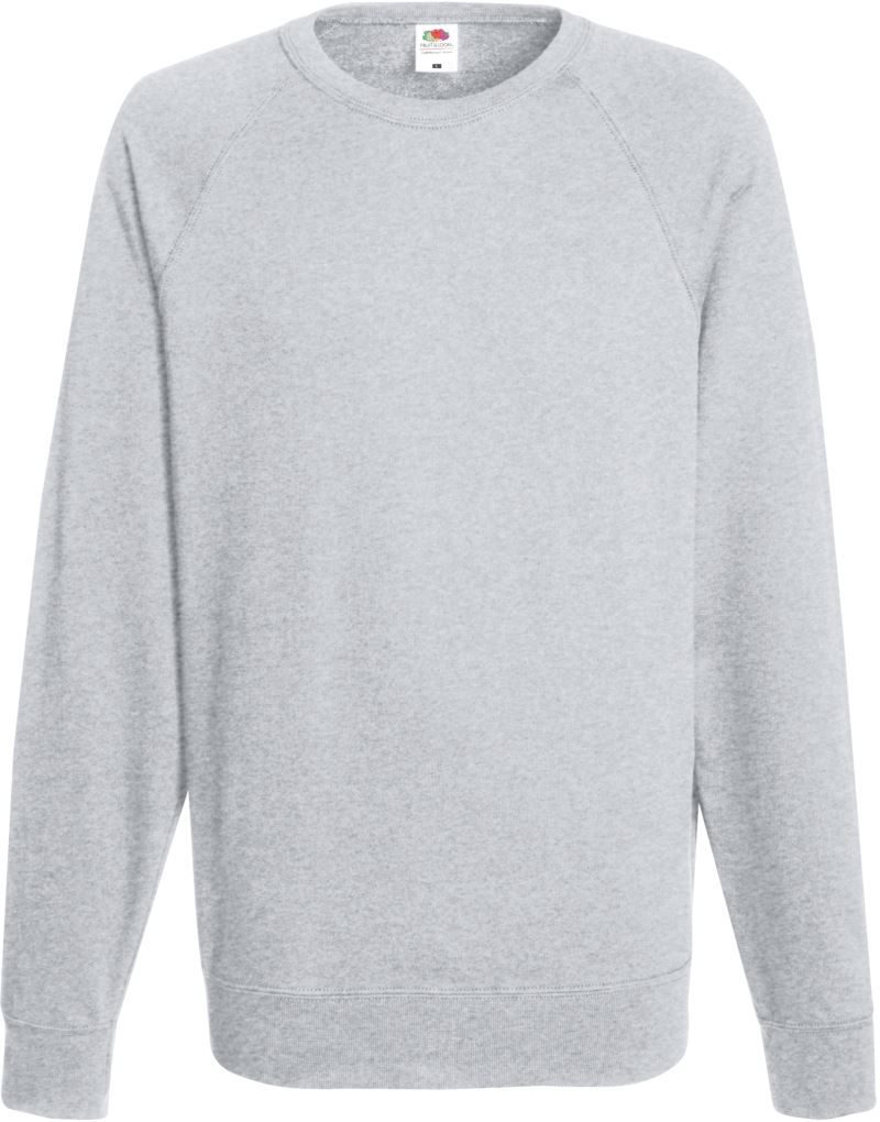 Fruit of the Loom Herren Raglan Sweater Lightweight Raglan Sweat