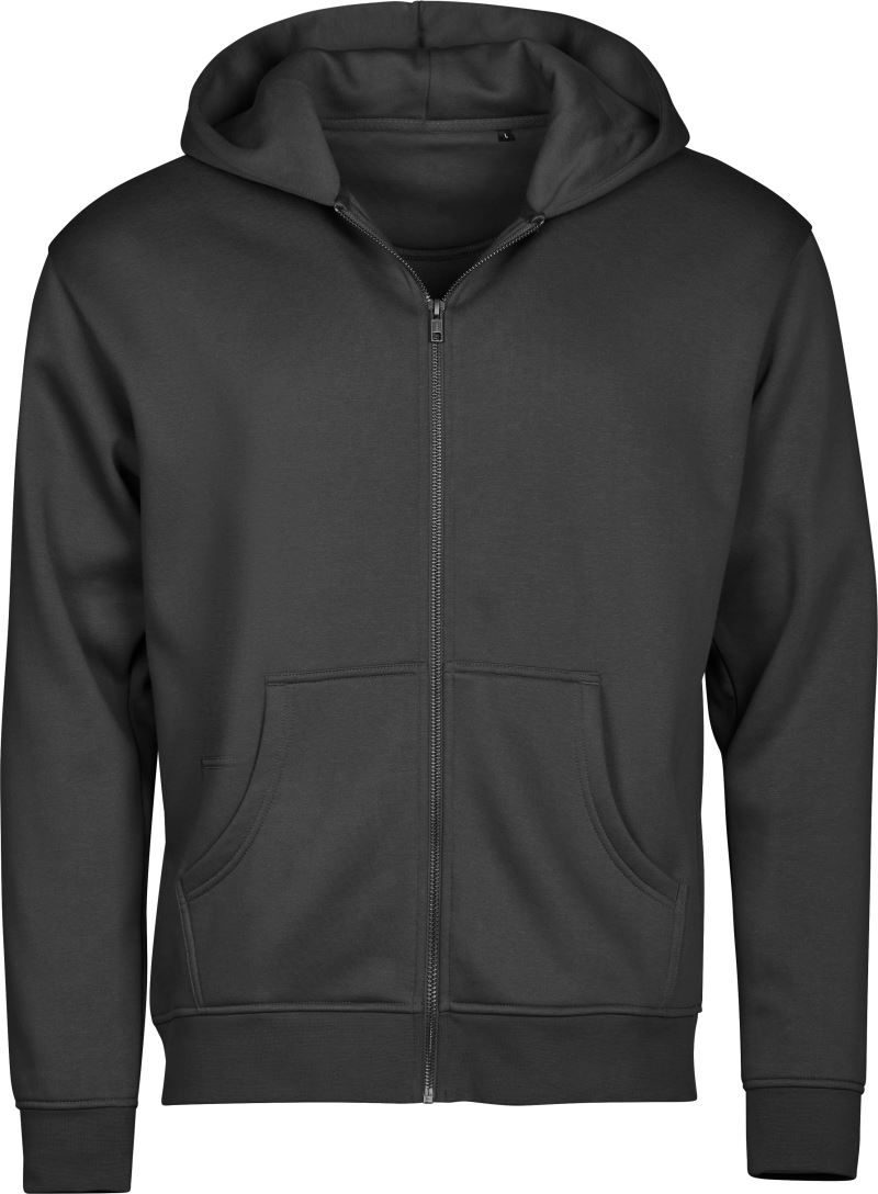 Tee Jays Schwere Kapuzen Sweatjacke "Unlabeled" Tj 5154
