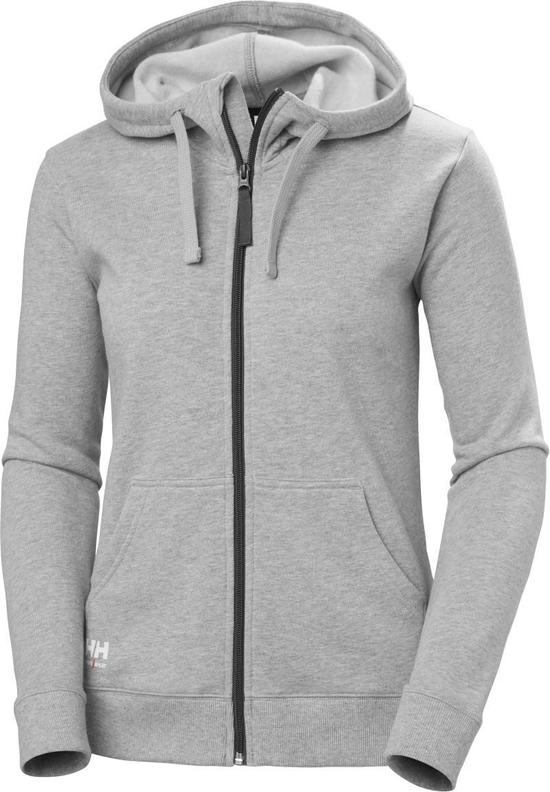 Helly Hansen Damen Kapuzen Sweatjacke "Classic" Classic 79323 – Grey Melange