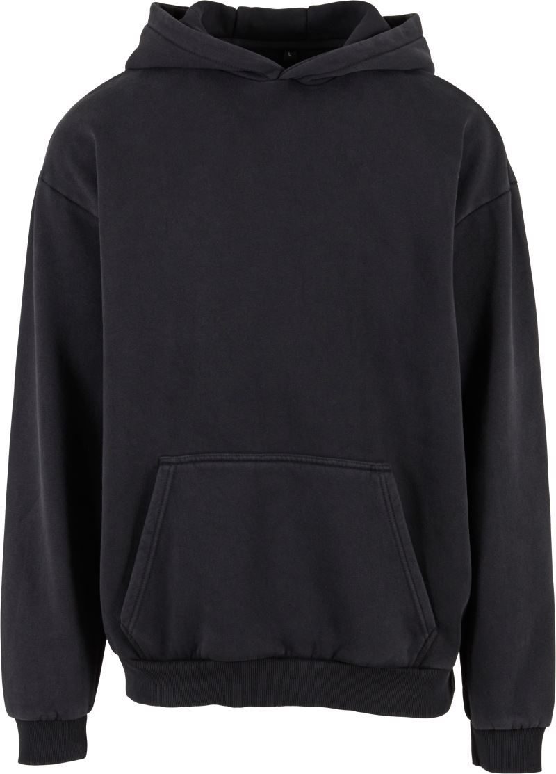 Build your Brand Schwerer Kapuzen Sweater "Vintage" By 294