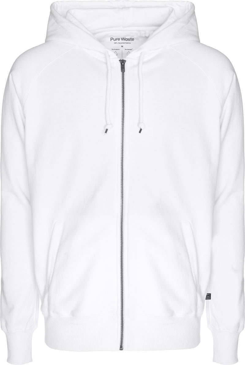 Pure Waste Unisex Kapuzen Sweatjacke Hjub