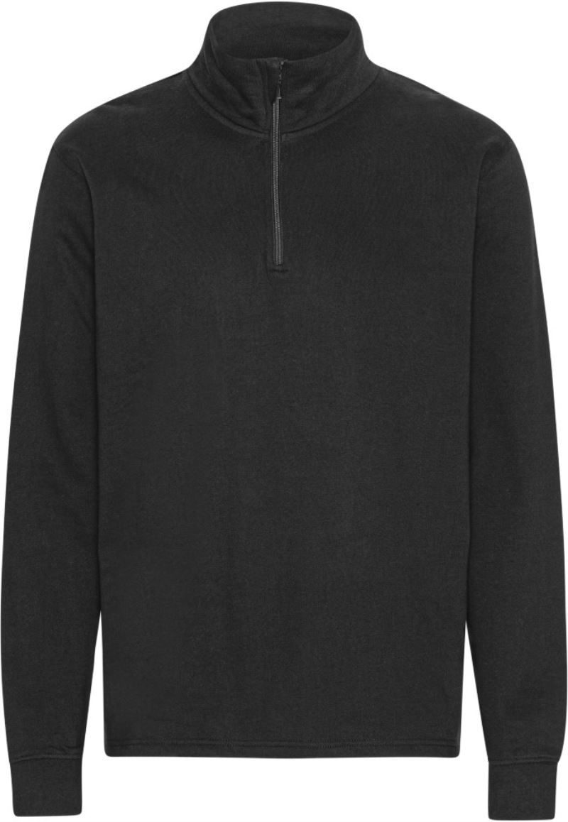 Neutral Bio Sweater mit 1/4 Zip O 73701