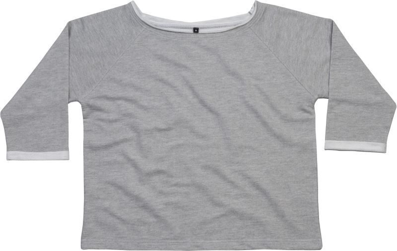 Mantis Damen Sweater "Flash Dance" M 128 – Heather Grey Melange