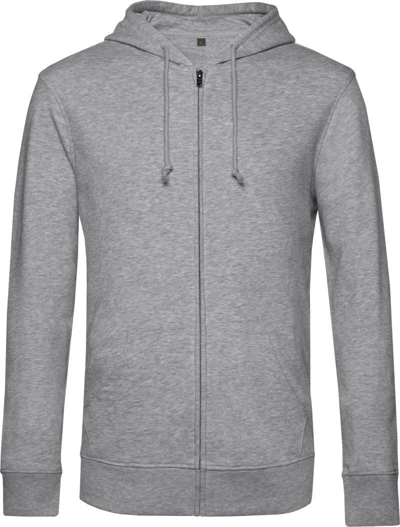 B&C Herren Kapuzen Sweatjacke Inspire Zipped Hood_°